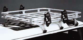 Aluminum rack attachment (skiing rack attachment)