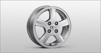 Aluminum wheel (14×5J standard)