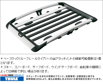 X rishisutemuratsuku (large-sized aluminum rack attachment)