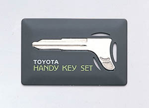 Handy key set (containing key cutting charge)