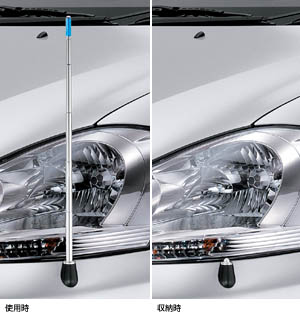 Fender lamp [electromotive remote control expansion and contraction system] (front automatic)