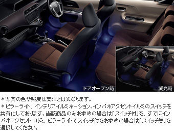 Interior illuminational set (2 mode type blues) (the switch you attach) the switch kit (for irumi)/interior illumination (2 mode type blues)/interior illumination (switch nothing) (2 mode type blues)