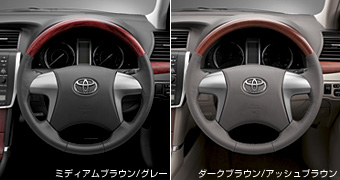 Wood pitch steering wheel (Chaki eye)