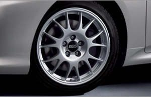 Aluminum wheel (BBS) (FR RR commonness)