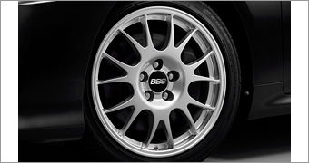 Aluminum wheel (BBS) (FR RR commonness)