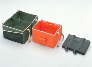 Convenience bag (black/ivy green/sunrise orange)