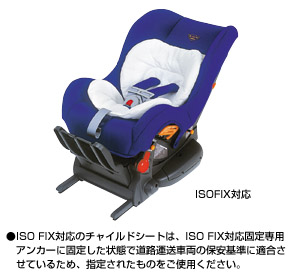 Seat base (G−Child ISO base (tezataipu))Child seat (G−Child ISO tether)