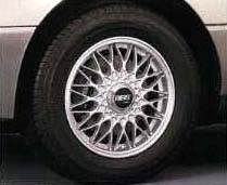 Aluminum wheel (BBS)