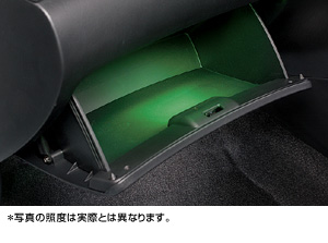 Glove compartment illumination