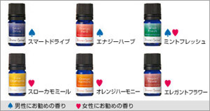 Aroma spread (essential oil (smart drive/enajibu/mint fresh/slow duck meal/orange harmony/elegant flower))