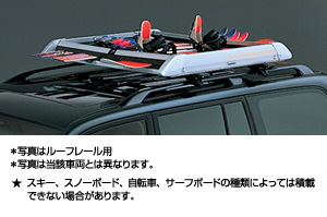 All season carrier (roof rail type) surishisutemuratsuku (all season carrier)