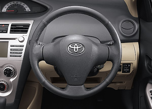 Leather volume steering wheel (type 1)