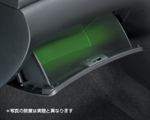 Glove compartment illumination