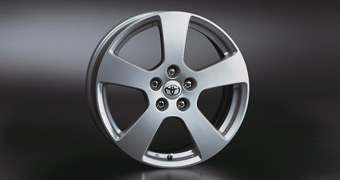 Aluminum wheel (16×6J standard)
