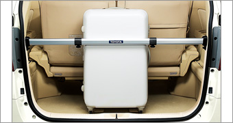 Luggage hold bar