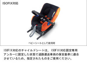 Baby seat (NEO G−CHILD ISO) seat base (NEO ISO base (tezataipu))