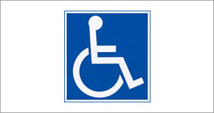 Wheelchair sticker