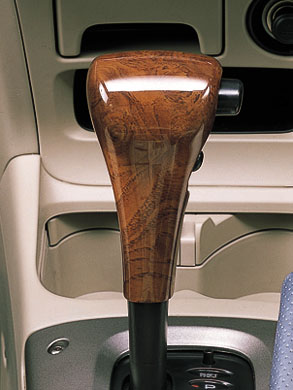 Wood pitch shift knob cover