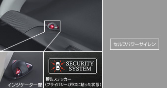 Automatic alarm set automatic alarm (besukitsuto multiple) (self power siren)
