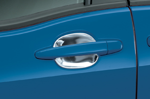 Door steering wheel escutcheon (plating)