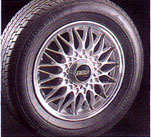 Aluminum wheel (BBS)