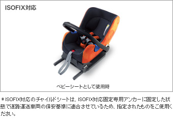 Baby seat (NEO G−CHILD ISO baby)/seat base (NEO ISO besuteza)